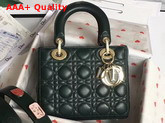 Christian Dior My Lady Dior Bag in Dark Green Lambskin Replica