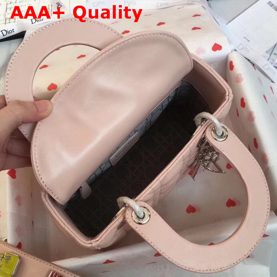 Christian Dior My Lady Dior Bag in Pink Lambskin Replica