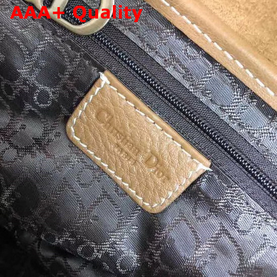 Christian Dior Saddle Bag in Tan Calfskin Replica
