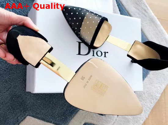 Christian Dior Surreal D High Heeled Shoes in Black Replica