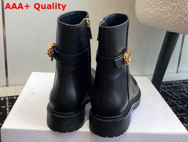 Dior 30 Montaigne Ankle Boot Black Calfskin Replica