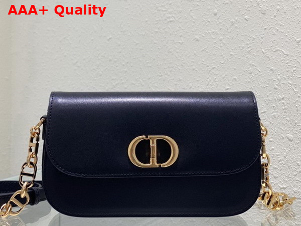 Dior 30 Montaigne Avenue Bag Black Box Calfskin Replica