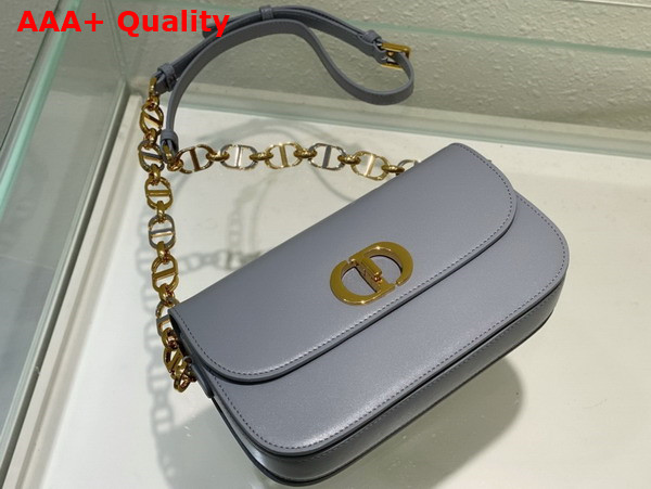 Dior 30 Montaigne Avenue Bag Cloud Blue Box Calfskin Replica
