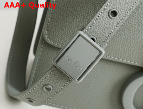 Dior 30 Montaigne Bag Gray Ultramatte Grained Calfskin Replica