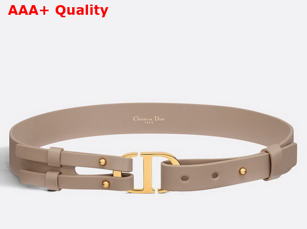 Dior 30 Montaigne Belt Hazelnut Smooth Calfskin 30 mm Replica