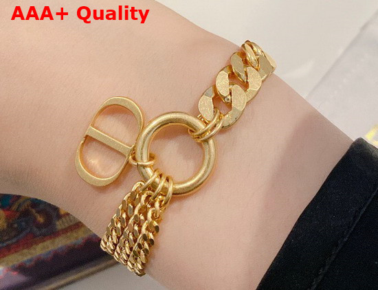 Dior 30 Montaigne Bracelet Gold Finish Metal Replica