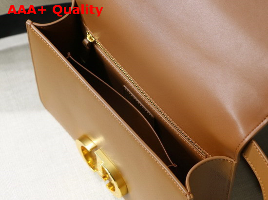Dior 30 Montaigne Calfskin Bag in Camel Replica