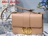 Dior 30 Montaigne Calfskin Bag in Pink Smooth Calfskin Replica