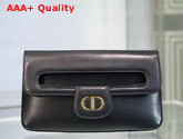 Dior 30 Montaigne Clutch in Black Lambskin Replica