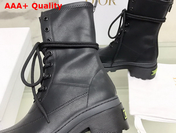 Dior Arcade Ankle Boot Black Stretch Lambskin Replica