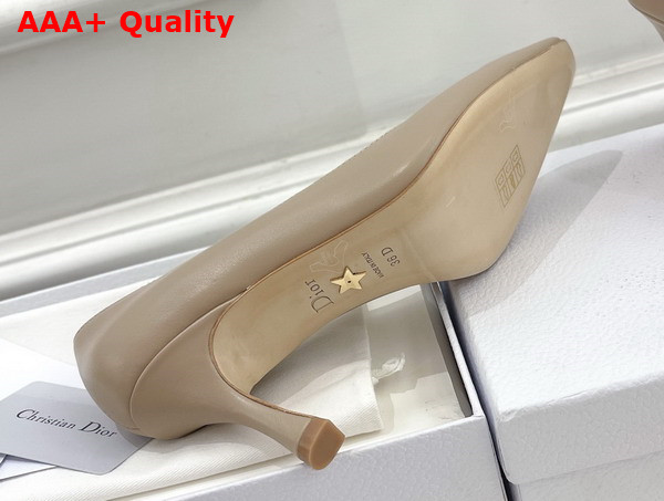 Dior Attract Pump Nude Soft Calfskin Replica