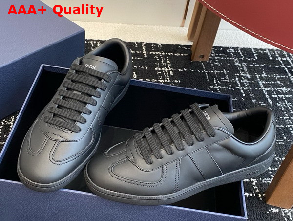 Dior B01 Matchpoint Sneaker in Black Smooth Calfskin Replica