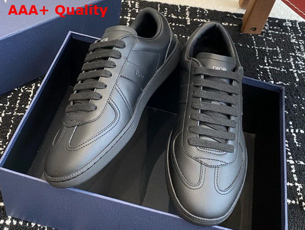 Dior B01 Matchpoint Sneaker in Black Smooth Calfskin Replica
