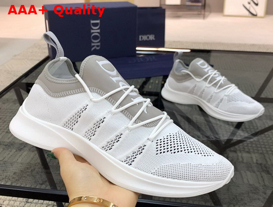 Dior B25 Sneaker White Neoprene and Technical Mesh Replica