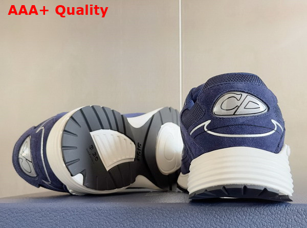 Dior B30 Countdown Sneaker in Navy Blue Suede Replica