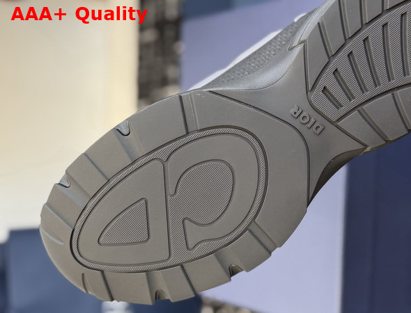 Dior B30 Countdown Tech Sneaker Black Semi Transparent N3O Nylon Black Technical Fabric and Gray Rubber Replica