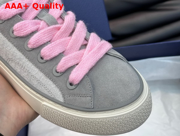 Dior B33 Sneaker Gray and White Dior Oblique Jacquard and Gray Suede Replica