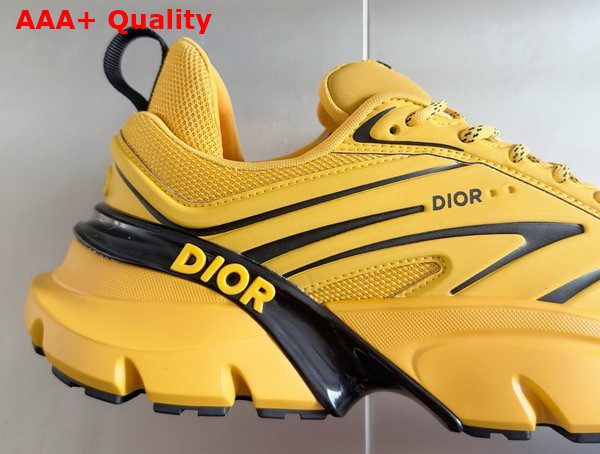 Dior B44 Blade Sneaker in Yellow Technical Mesh and Yellow Technical Fabric Replica