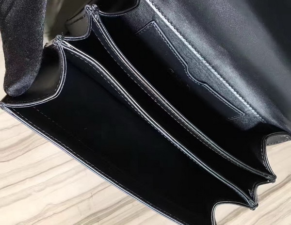 Dior Bee Pouch in Black Calfskin For Sale