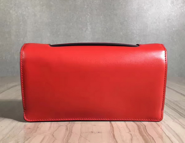 Dior Bee Pouch in Red Calfskin For Sale