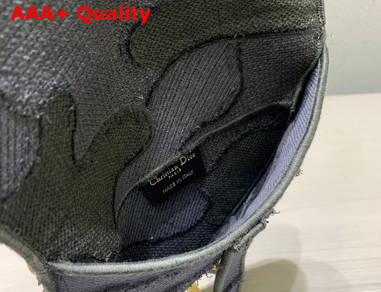 Dior Blue Saddle Camouflage Pouch Belt Replica