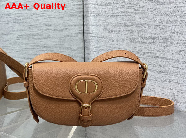 Dior Bobby East West Bag in Camel Grained Calfskin Replica