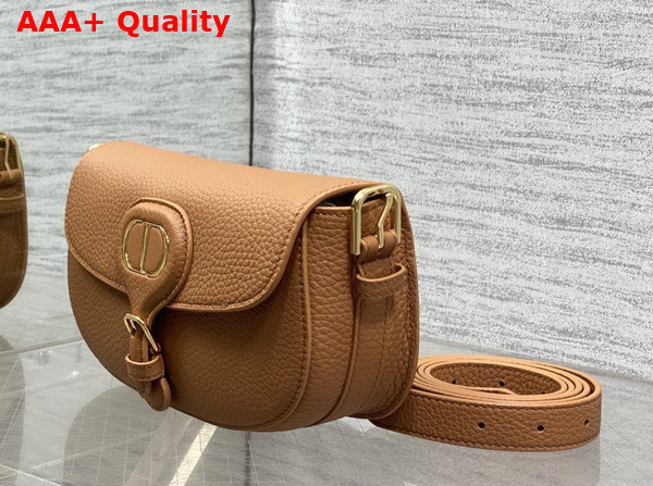 Dior Bobby East West Bag in Camel Grained Calfskin Replica