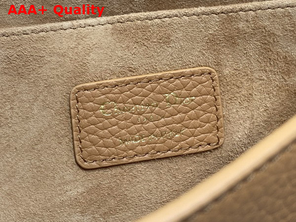 Dior Bobby East West Bag in Camel Grained Calfskin Replica