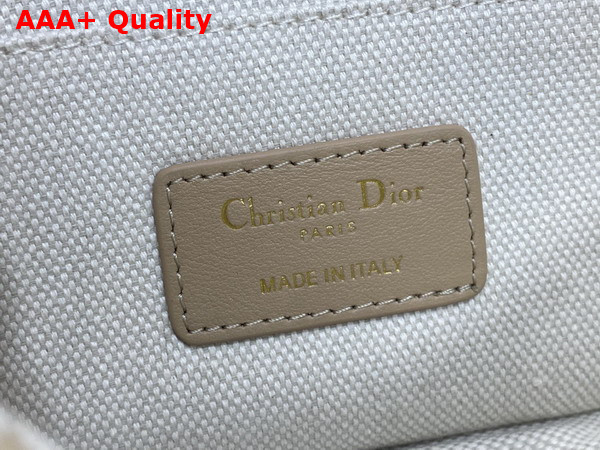 Dior Bobby East West Bag in Natural Dior Oblique Jacquard Replica