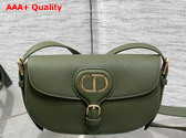 Dior Bobby East West Bag in Olive Grained Calfskin Replica