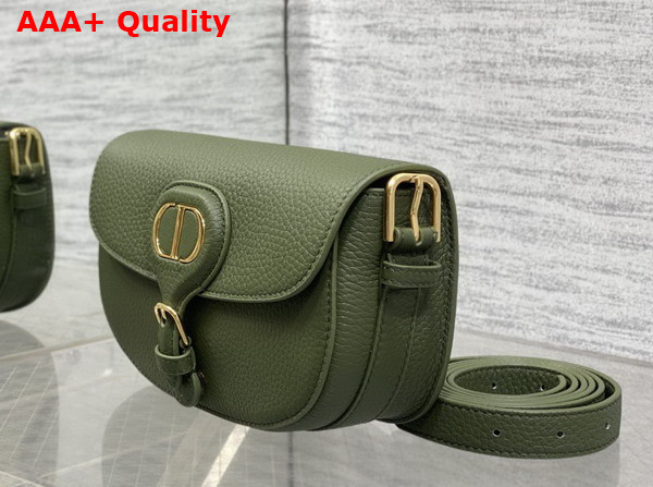 Dior Bobby East West Bag in Olive Grained Calfskin Replica