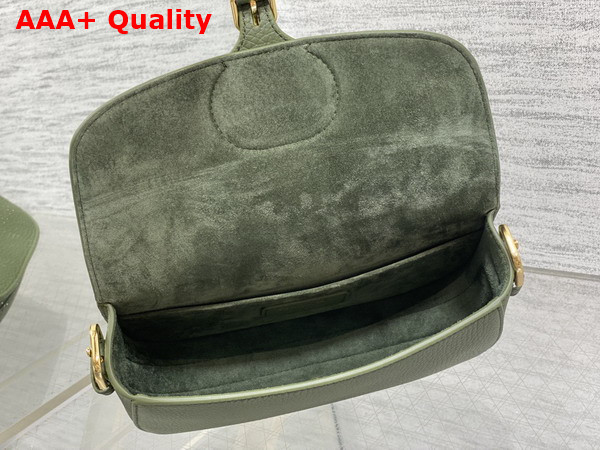 Dior Bobby East West Bag in Olive Grained Calfskin Replica