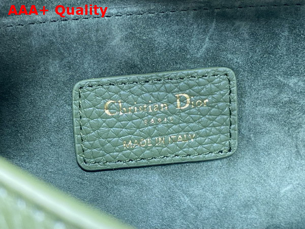 Dior Bobby East West Bag in Olive Grained Calfskin Replica