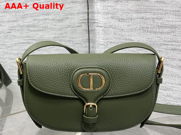 Dior Bobby East West Bag in Olive Grained Calfskin Replica