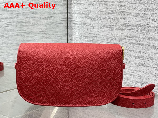 Dior Bobby East West Bag in Red Grained Calfskin Replica
