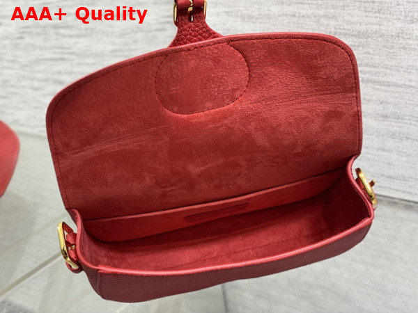 Dior Bobby East West Bag in Red Grained Calfskin Replica