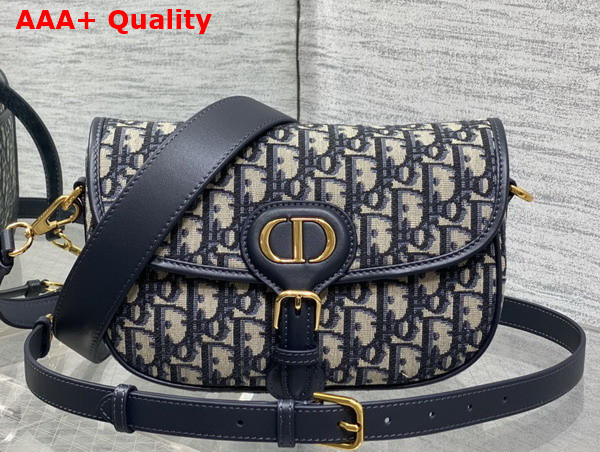 Dior Bobby Multicarry Bag in Blue Dior Oblique Jacquard Replica