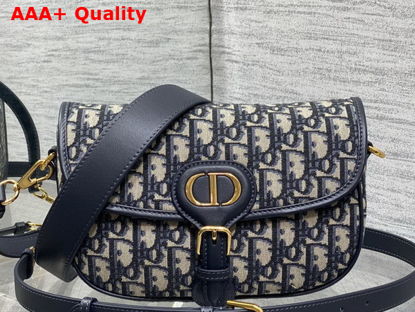Dior Bobby Multicarry Bag in Blue Dior Oblique Jacquard Replica