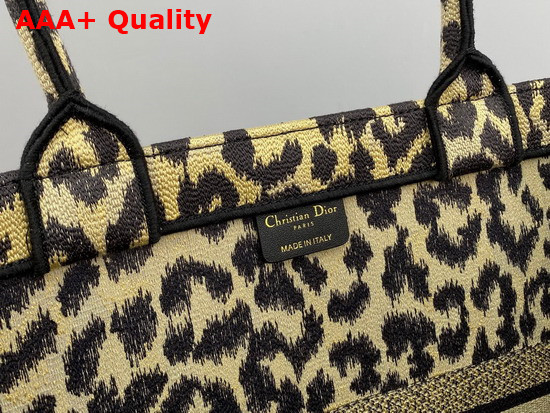 Dior Book Tote Beige Multicolor Mizza Embroidery Replica