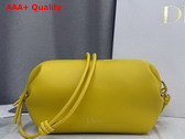 Dior Bow Pouch in Buttercup Supple Lambskin Replica