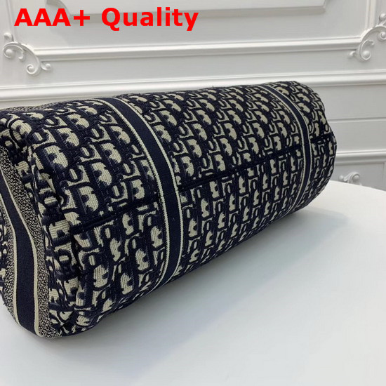 Dior Bowling Bag in Embroidered Canvas Replica