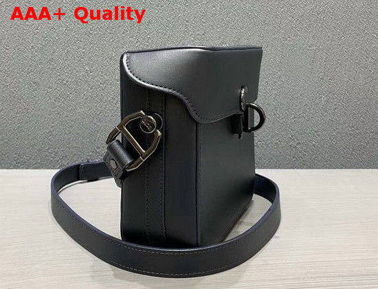 Dior Boxy Messenger Bag Navy Blue Calfskin Replica