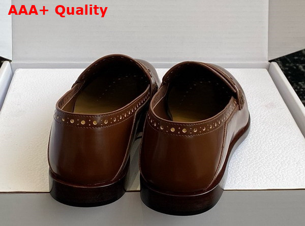 Dior Boy Loafer in Brown Calfskin Replica