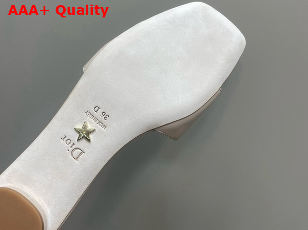 Dior Cest Dior Slide in Nude Patent Calfskin Replica