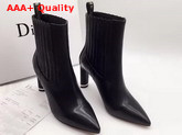 Dior Chelsea Ankle Boot in Black Calfskin Replica