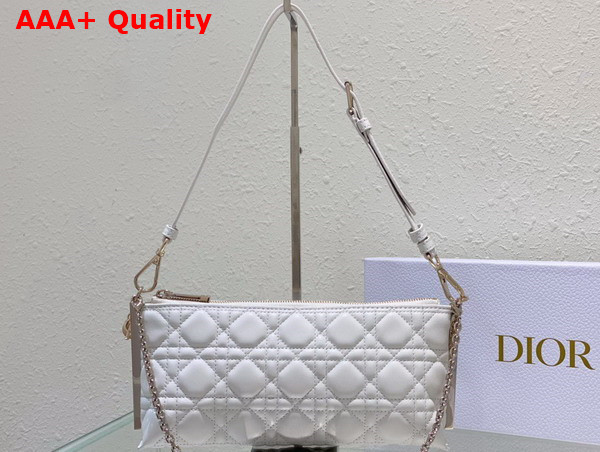 Dior Club Bag Dusty Ivory Cannage Lambskin Replica