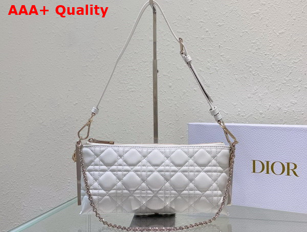 Dior Club Bag Dusty Ivory Cannage Lambskin Replica