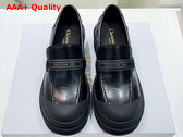 Dior Code Loafer Black Brushed Calfskin Replica