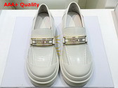 Dior Code Loafer White Brushed Calfskin Replica