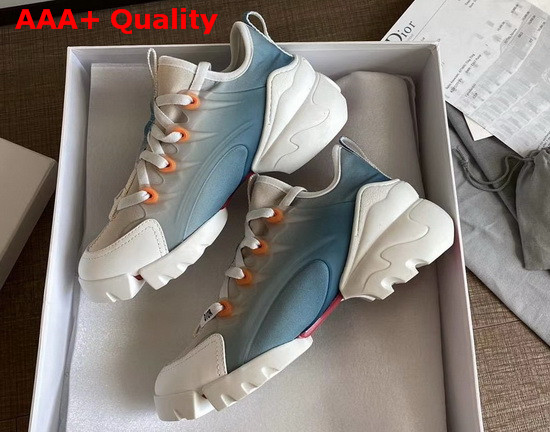 Dior D Connect Dioraura Sneaker Multicolor Gradient Technical Fabric Replica